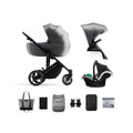 Kinderkraft 3-in-1 Mink Pro Prime 2 Travel System with Car Seat - Shadow Grey