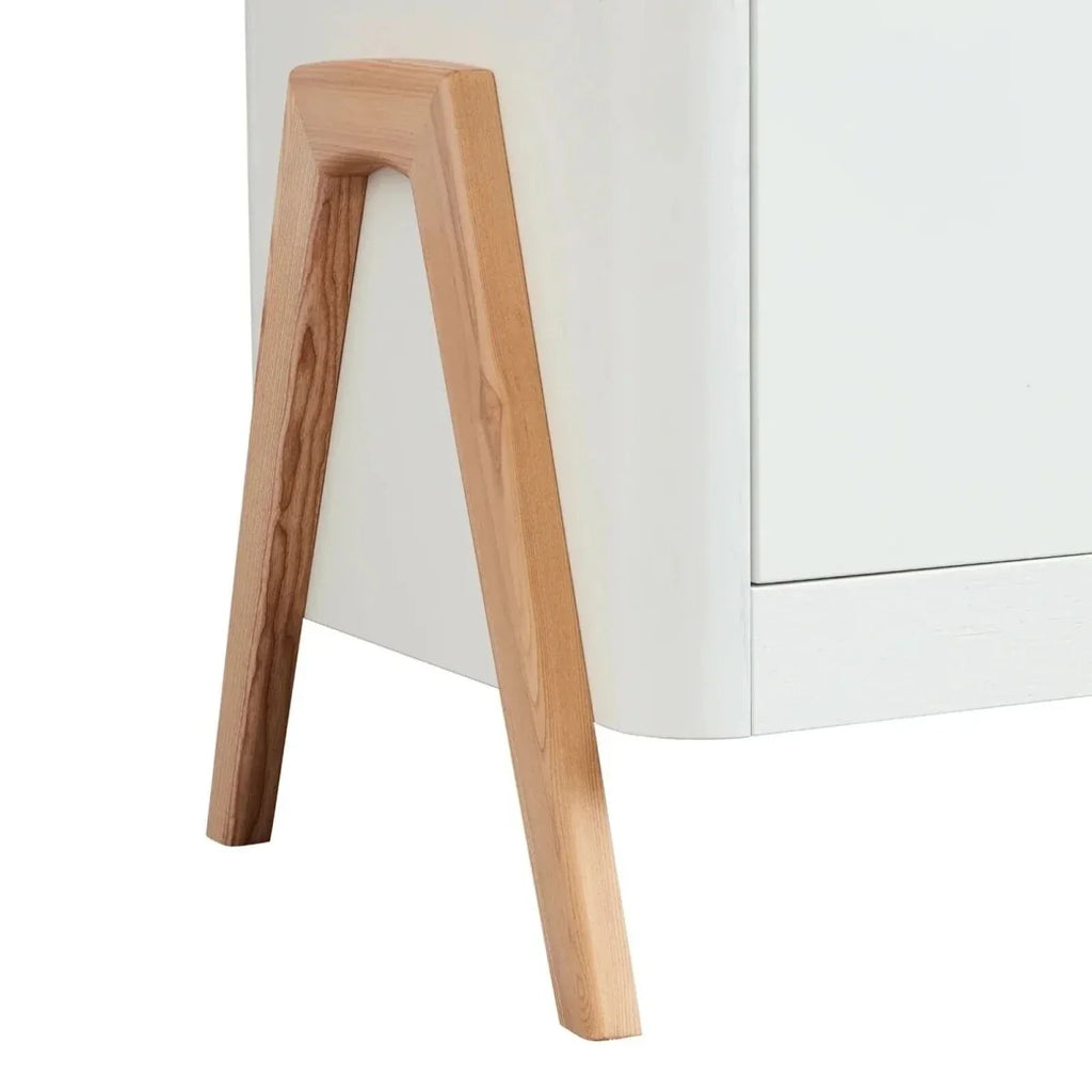 Gaia Baby Hera Dresser - Scandi White/Natural