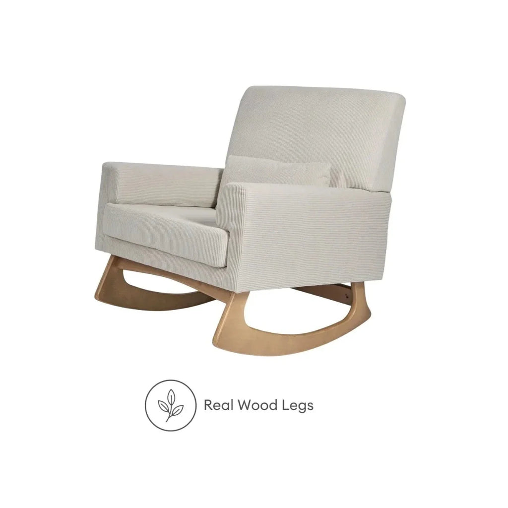 Gaia Baby Serena Rocking & Nursing Chair - Ecru Corduroy